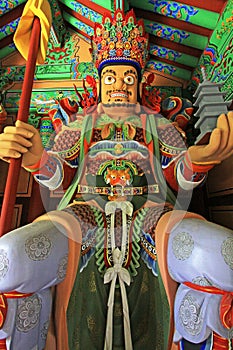 Buddhist Four Great Heavenly Kings Statue