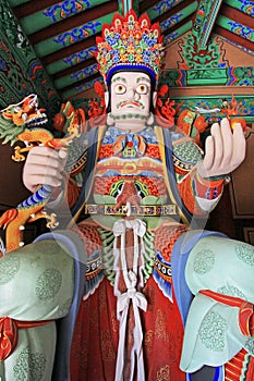 Buddhist Four Great Heavenly Kings Statue