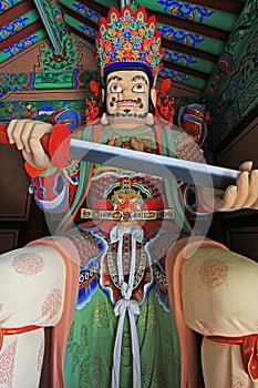 Buddhist Four Great Heavenly Kings Statue