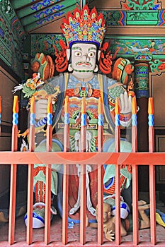 Buddhist Four Great Heavenly Kings Statue