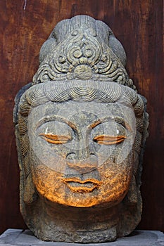 Buddhist goddess statue in Thailand