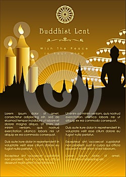 Buddhist Lent Artwork