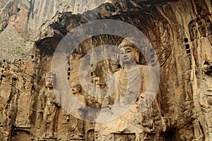 Buddhist Longmen Grottos or Caves, Luoyang, Henan, China