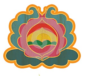 Buddhist Lotus Shape Ornament