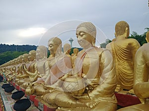 Buddhist Memorial Park in Nakhon Nayok Thailand