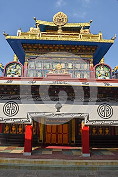 The buddhist monastery of Bodhnath in Nepal