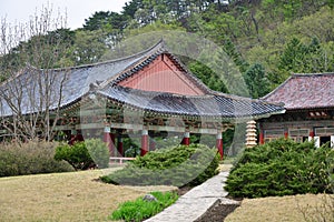 Buddhist monastery Bohen in North Korea