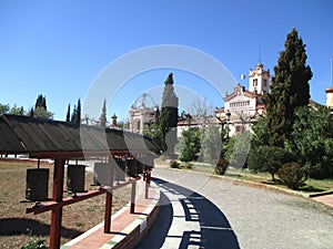 Buddhist monastery center in Spain