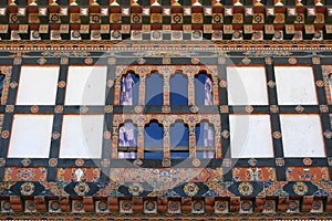 buddhist monastery in gangtey (bhutan)