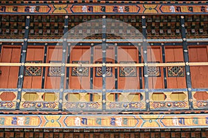 buddhist monastery in gangtey (bhutan)