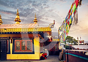 Buddhist monastery in Nepal