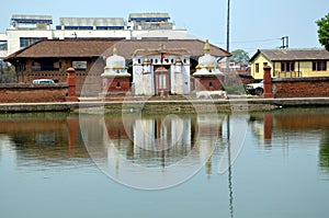 Buddhist monastery on Siddhartha lake