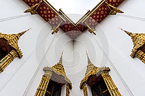 Buddhist monastery window