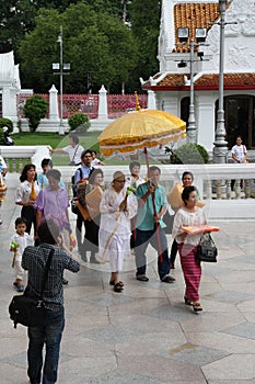 Buddhist Monk Ordination