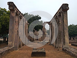 Buddhist monuments at sanchi, madhya pradesh