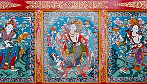 Buddhist murals