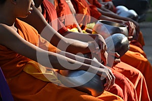 Buddhist novices