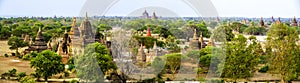 The Buddhist Pagoda in Bagan, Myanmar