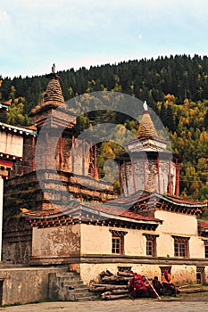 Buddhist pagodas