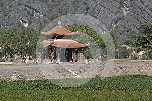 Buddhist pavilion - Ninh Binh - Vietnam