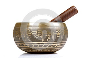 Buddhist prayer bowl