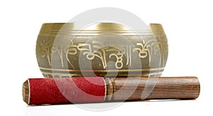Buddhist prayer bowl