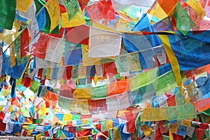 Buddhist prayer flags