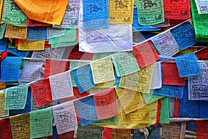 Buddhist prayer flags