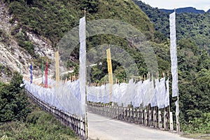 Buddhist Prayer Flags - Bhutan
