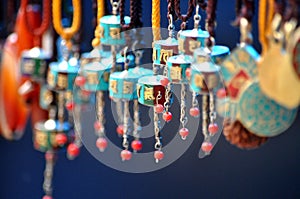 Buddhist Prayer Wheels