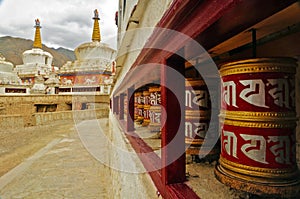 Buddhist Prayer Wheels