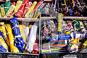 Buddhist praying flags