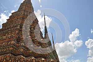 Buddhist relics tower