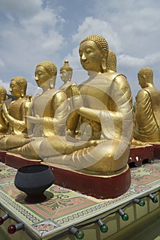 Buddhist`s Disciple statue