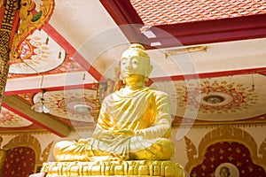 Buddhist sanctuaries, bright ornamentation