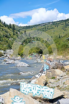 Buddhist Scripture River Valley