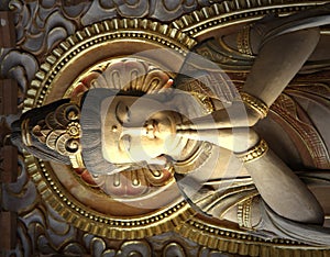 Buddhist sculptures photo