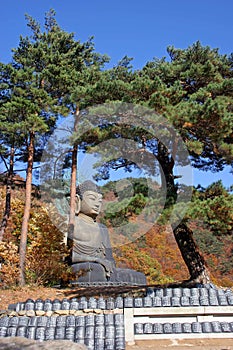 Buddhist statue photo