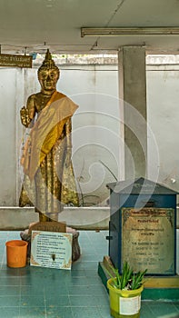 Buddhist statue for Monday at Wang Saen Suk monastery, Bang Saen, Thailand