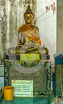 Buddhist statue for Thursday at Wang Saen Suk monastery, Bang Saen, Thailand