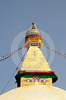 Buddhist stupa of Boudhanath