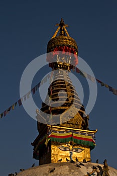 Buddhist stupa, Kathmandu Nepal