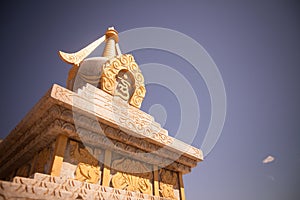 Buddhist stupa in Mongolia