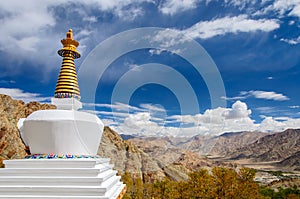 Buddhist stupa near Hemis monastery, Leh Ladakh, India