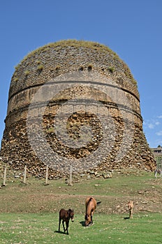 Buddhist stupa in Northern Pakistan