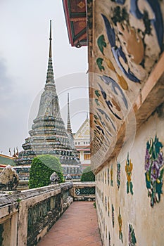 Buddhist stupa of Wat Arun, Bangkok, Thailand