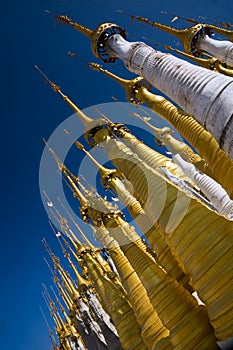 Buddhist Stupas. Indein.