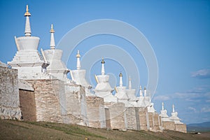 Buddhist stupas in Mongolia