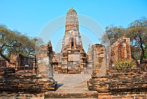 Buddhist temple in Ayutthaya