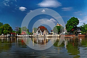 Buddhist temple in Ayutthaya